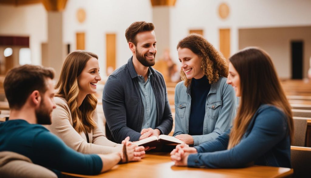 involving church friends in dating